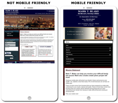 360 Web Designs Mobile comparision, mobile responsive websites