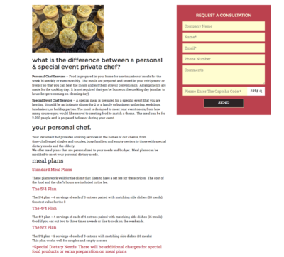 Lovecooknourish.com, typography, food, text layout, 360webdesigns.com, Annette Frei, Annette Frei blog,