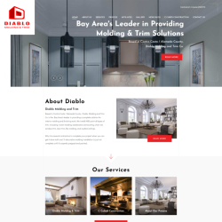 Website Design – Diablo Molding and Trim