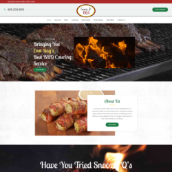 Web Design – Snoozle Q’s BBQ