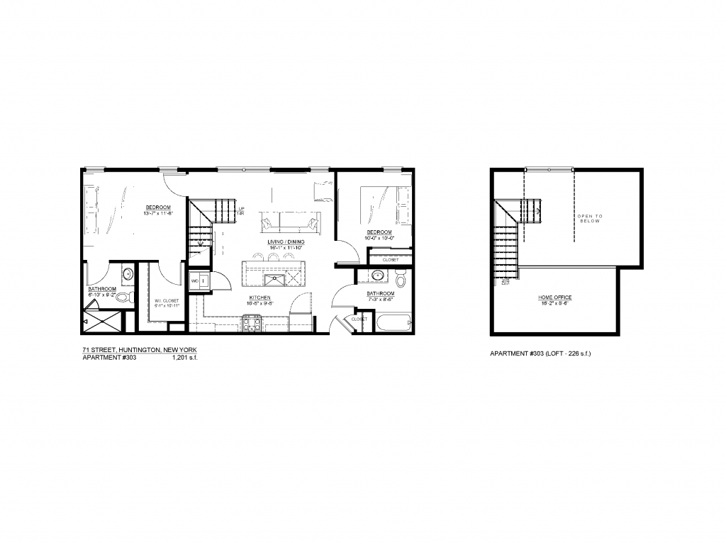 71 New Street Floor Plans