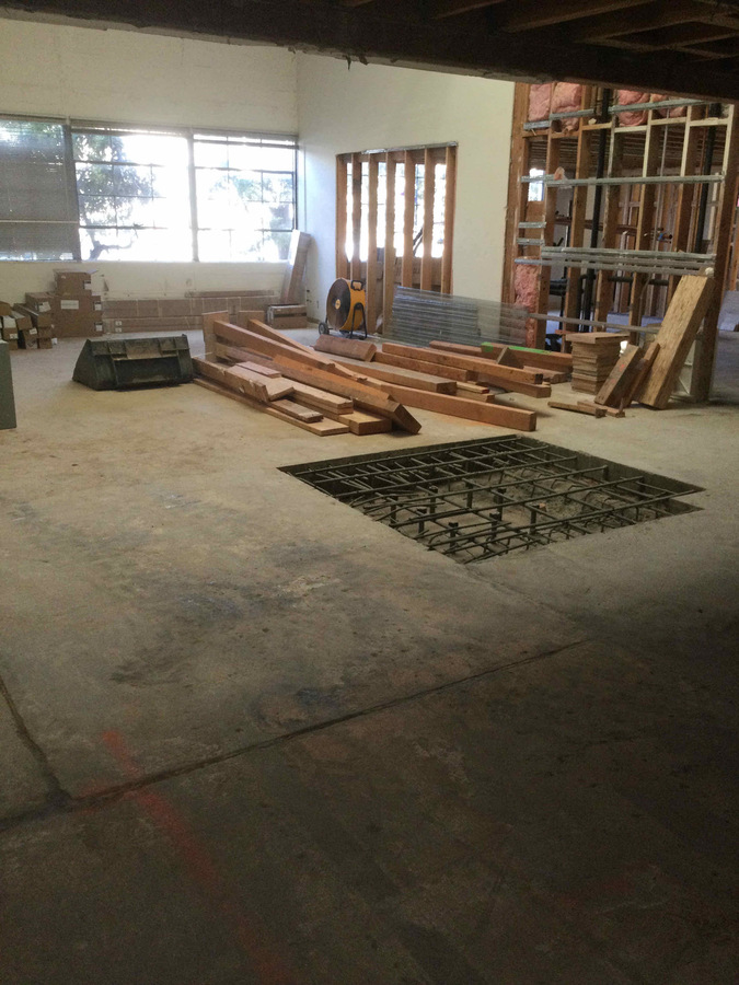 Mid-construction of a wall by CMR Builder