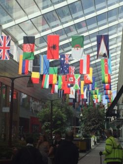westfield, flags, national, event