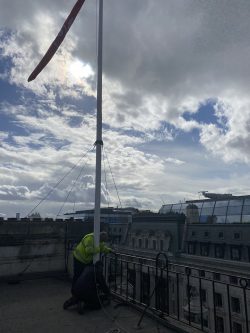 Flagpole Maintenance